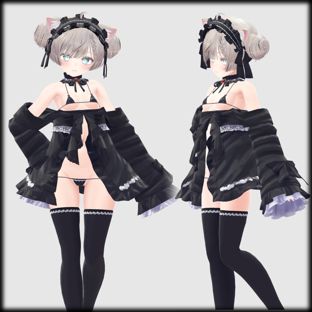 Gothic Lolita Set【マヌカ 萌 舞夜 セレスティア 桔梗 対応衣装】