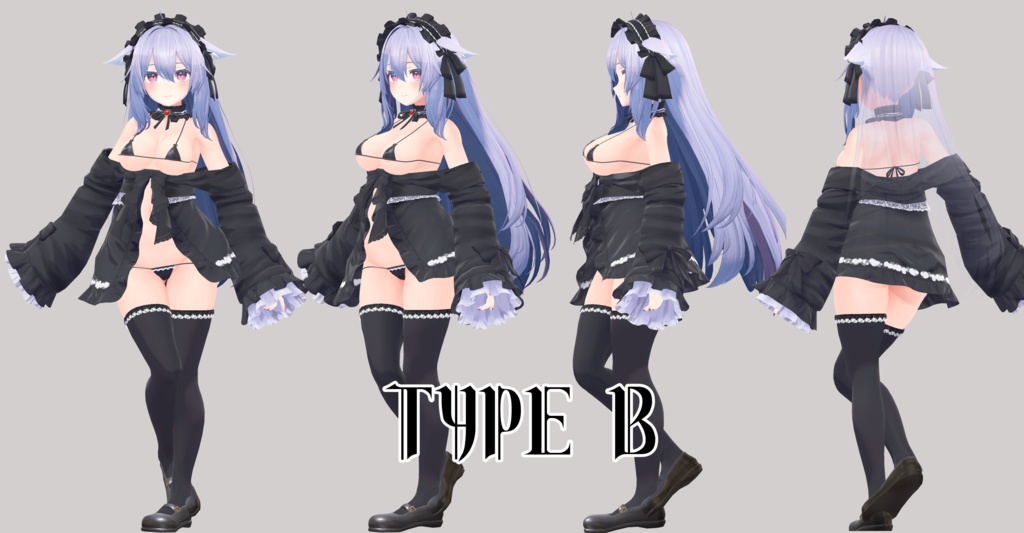 Gothic Lolita Set【マヌカ 萌 舞夜 セレスティア 桔梗 対応衣装】