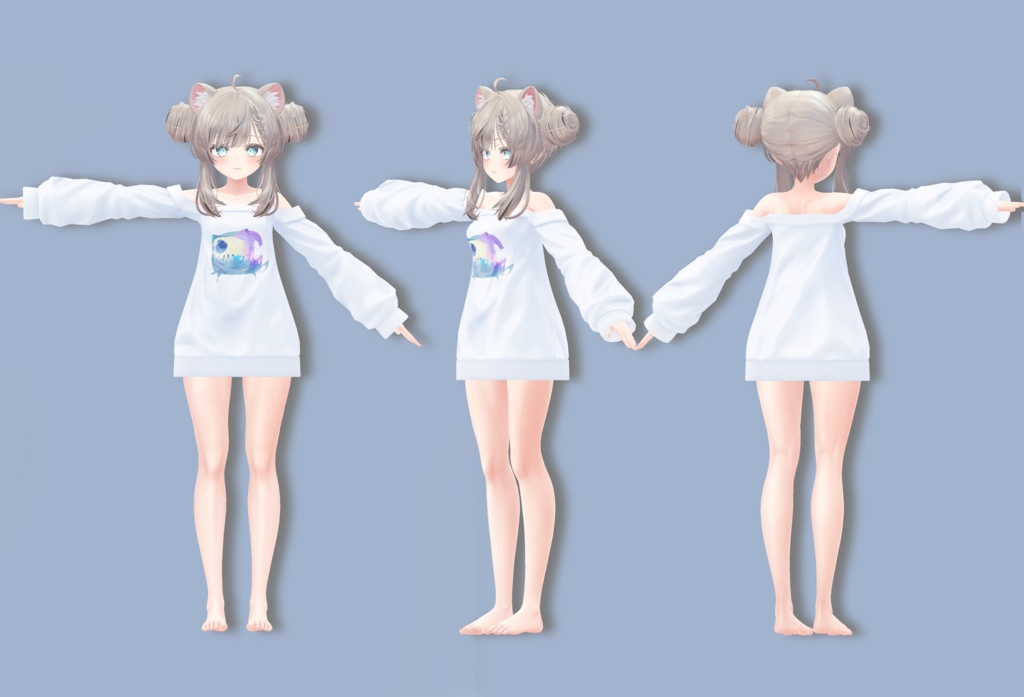Simple Clothes【桔梗 マヌカ 萌 セレスティア対応衣装】