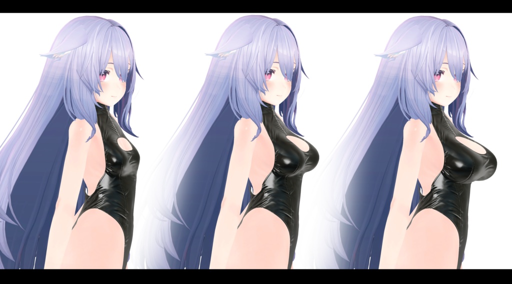 胸空きレオタード【セレスティア・桔梗用】