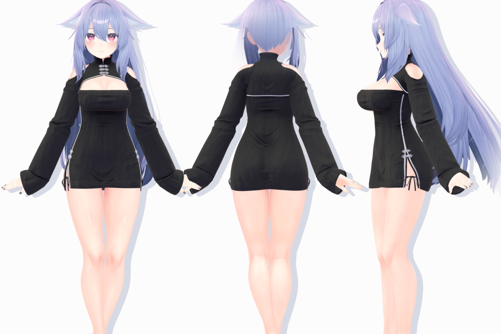 チャイナセーター【桔梗 萌 セレスティア マヌカ 対応衣装】