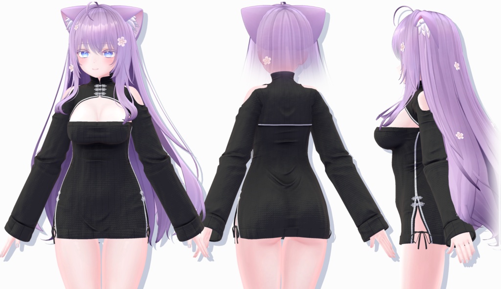 チャイナセーター【桔梗 萌 セレスティア マヌカ 対応衣装】