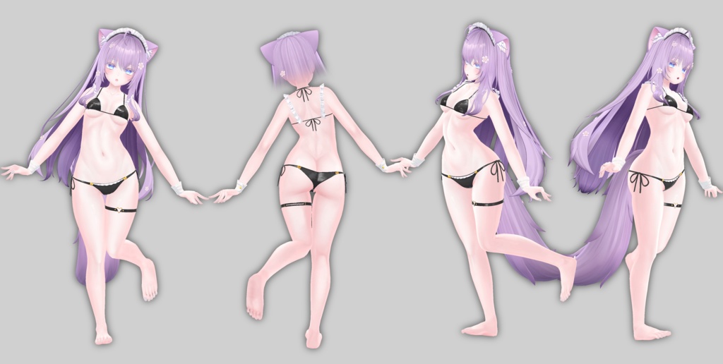 Maid Bikini 2 【桔梗 萌 セレスティア マヌカ ライム対応衣装】