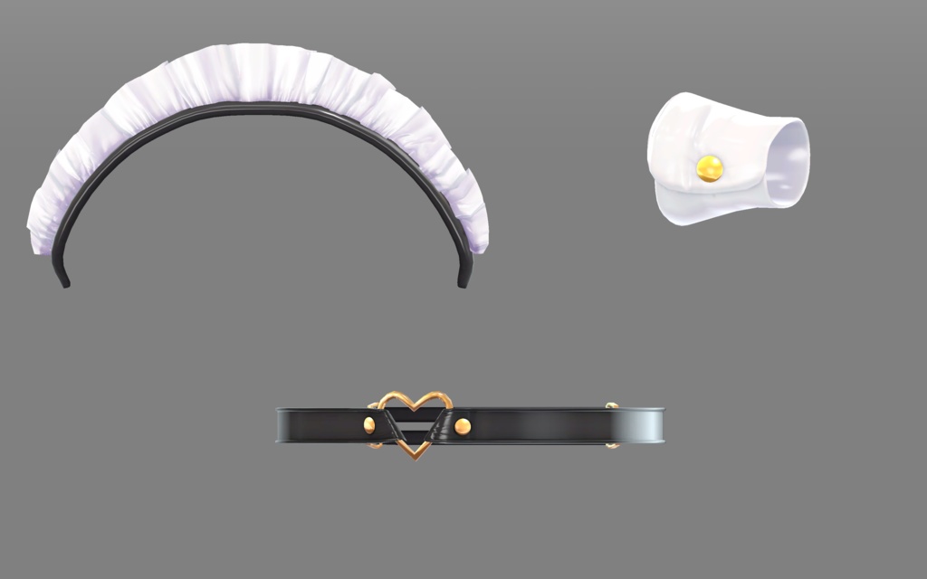 Maid Bikini 2 【桔梗 萌 セレスティア マヌカ ライム対応衣装】