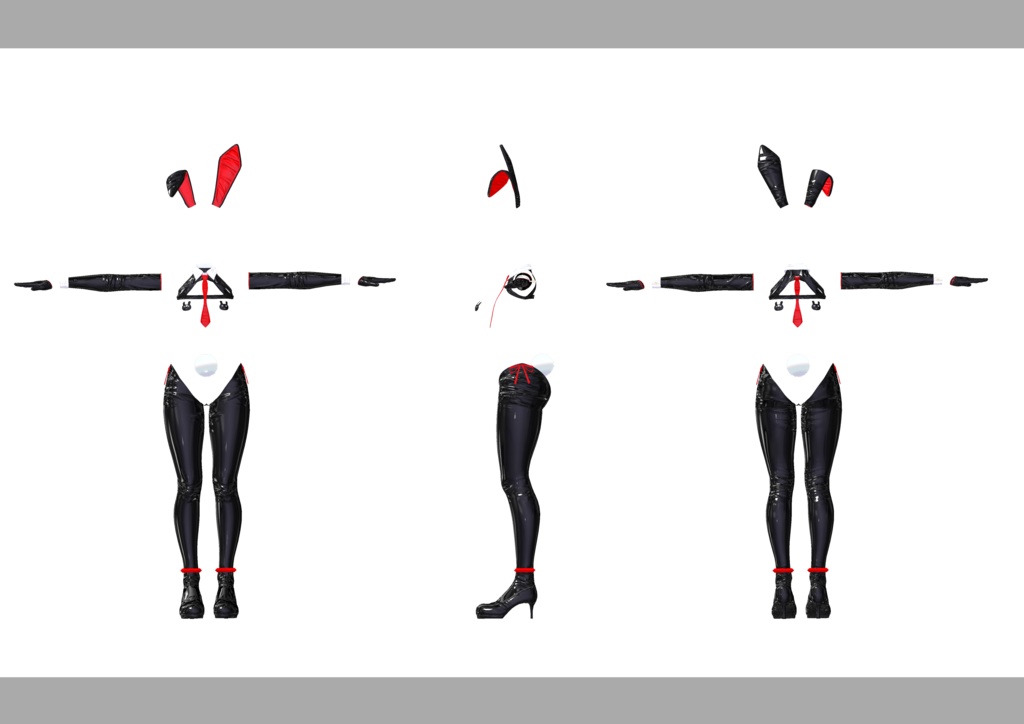 NEW逆バニー【しなの,愛莉,マヌカ,セレスティア,ライム,萌 対応衣装】