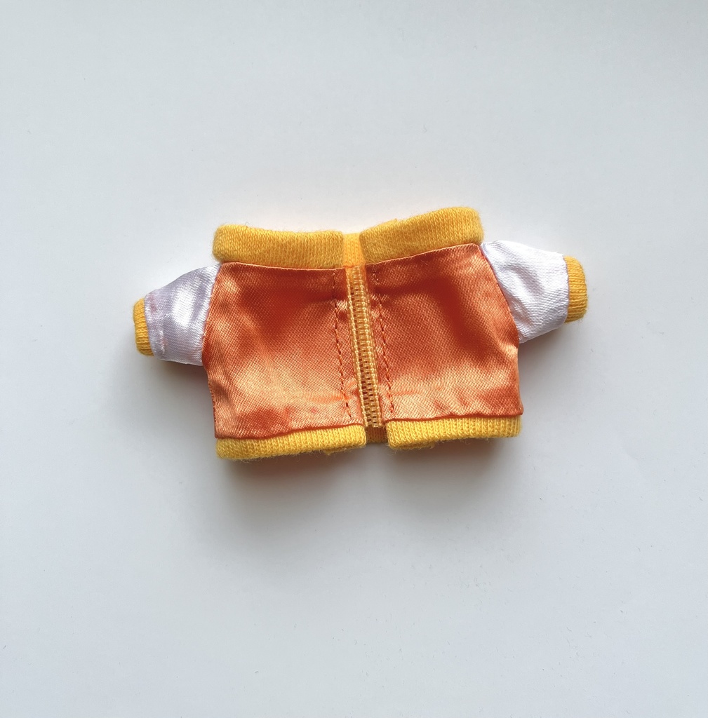 ちびぐるみ用スカジャン(11cmぬいサイズ)青・赤・黄・橙