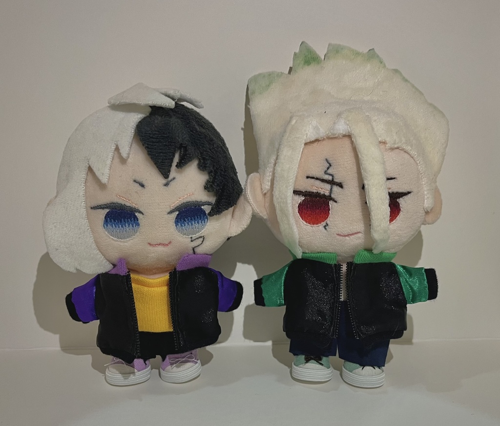 ちびぐるみ用スカジャン(10-11cmサイズ)ダークカラー