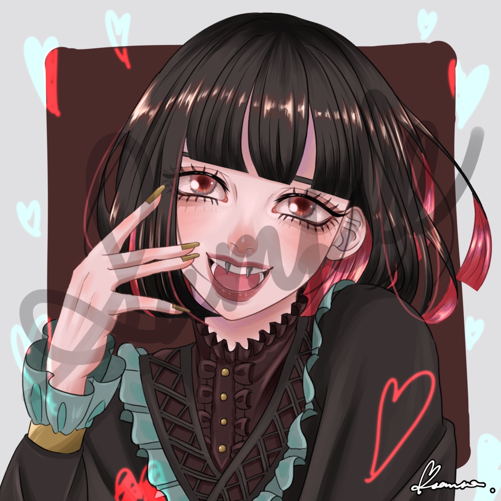 SNSアイコンイラスト