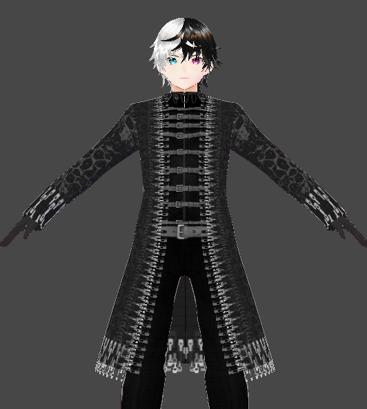 Goth coat