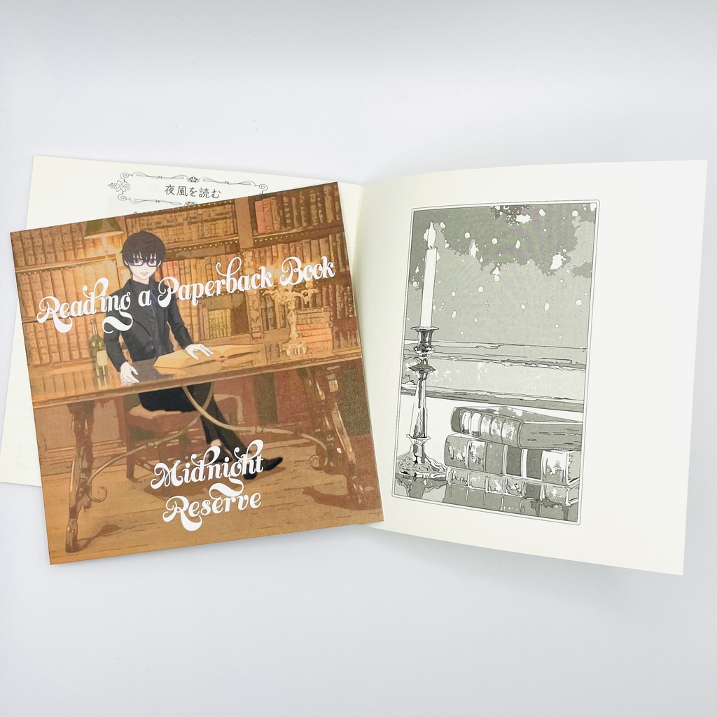 Reading a Paperback Book / Midnight Reserve