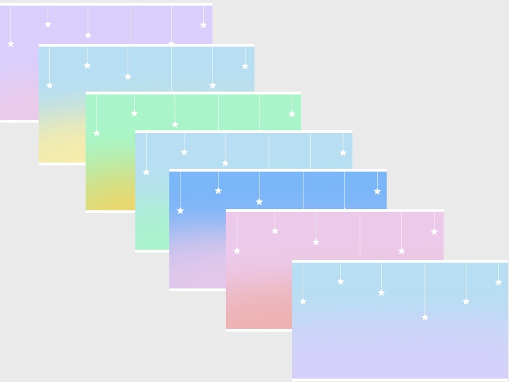 パステルカラーのシンプル背景