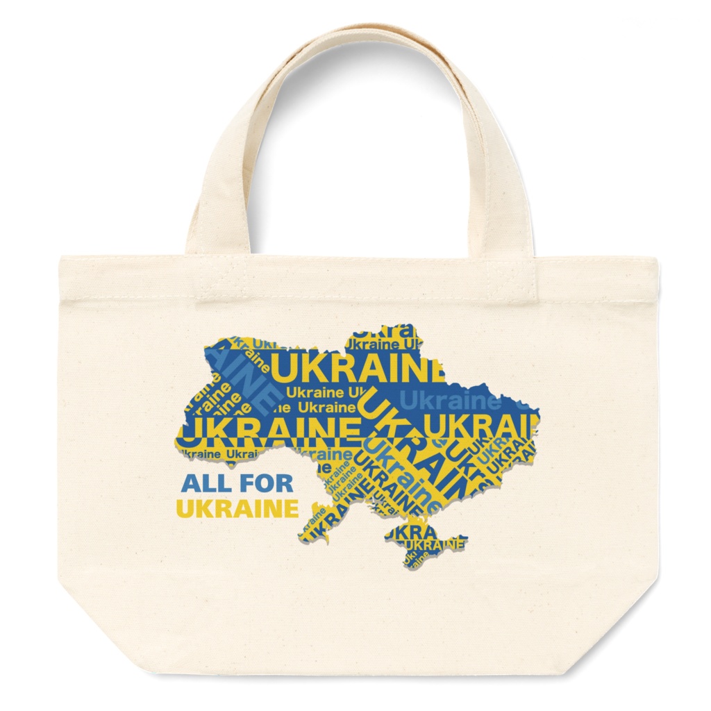 ALL FOR UKRAINE	Tote Bag S