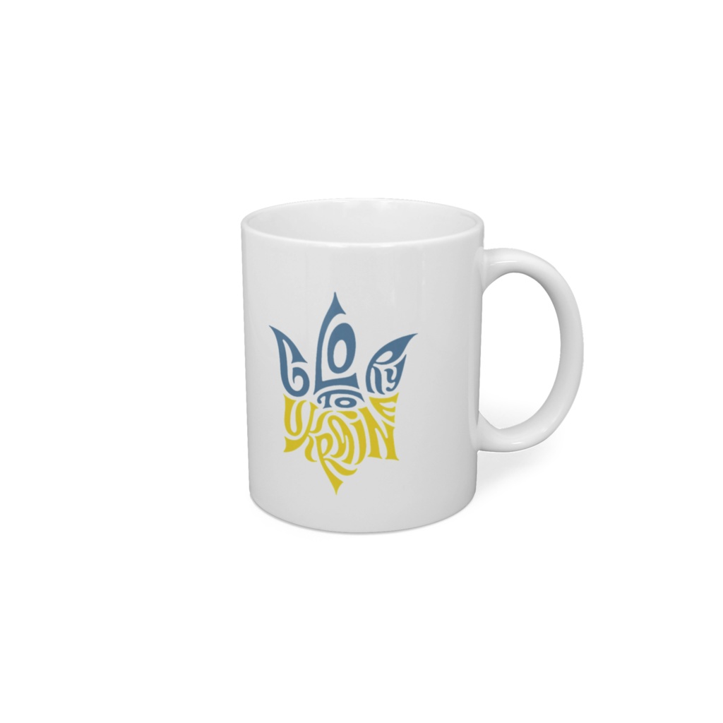 Glory To Ukraine	Mug Simple white