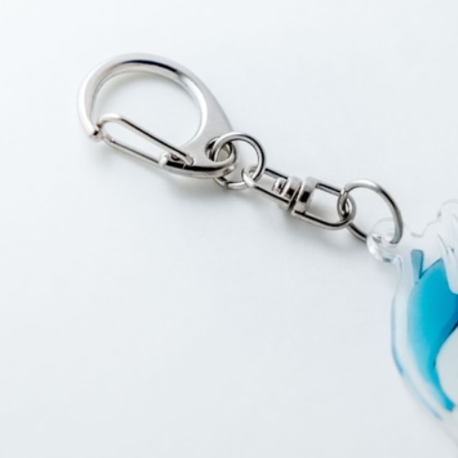 Glory To Ukraine Acrylic Key Chain Coating UKRAINE