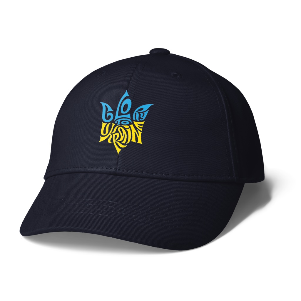  Glory To Ukraine Cap Navy