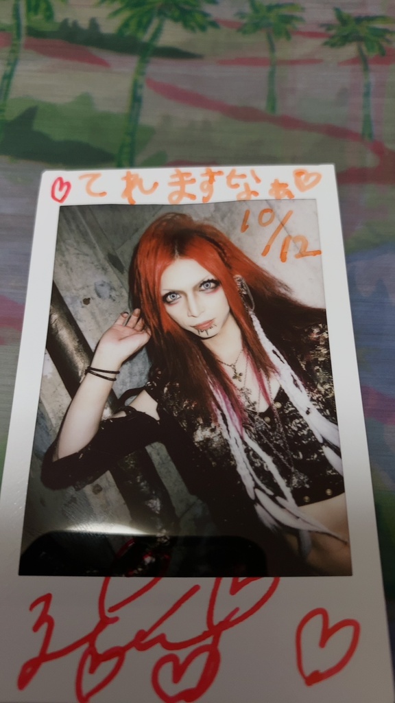 10/12MV撮影時ネット限定チェキ