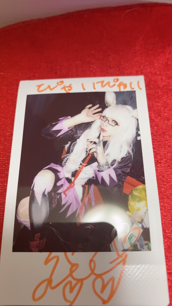 10/29コスプレライブチェキ.ビワハヤヒデ.ウマ娘.ハロウィン