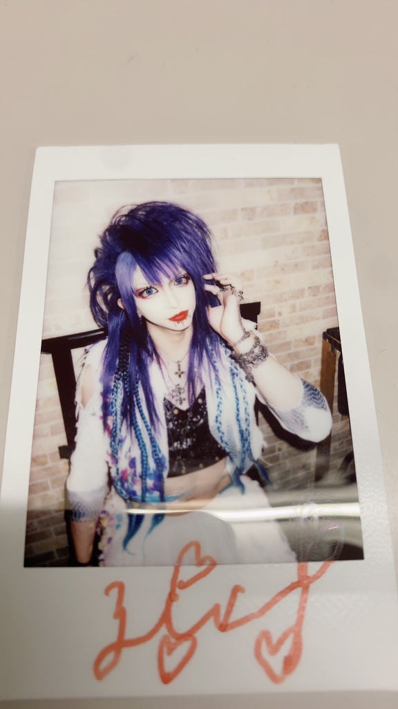 11/17閉鎖病棟サポートの時のライブチェキ