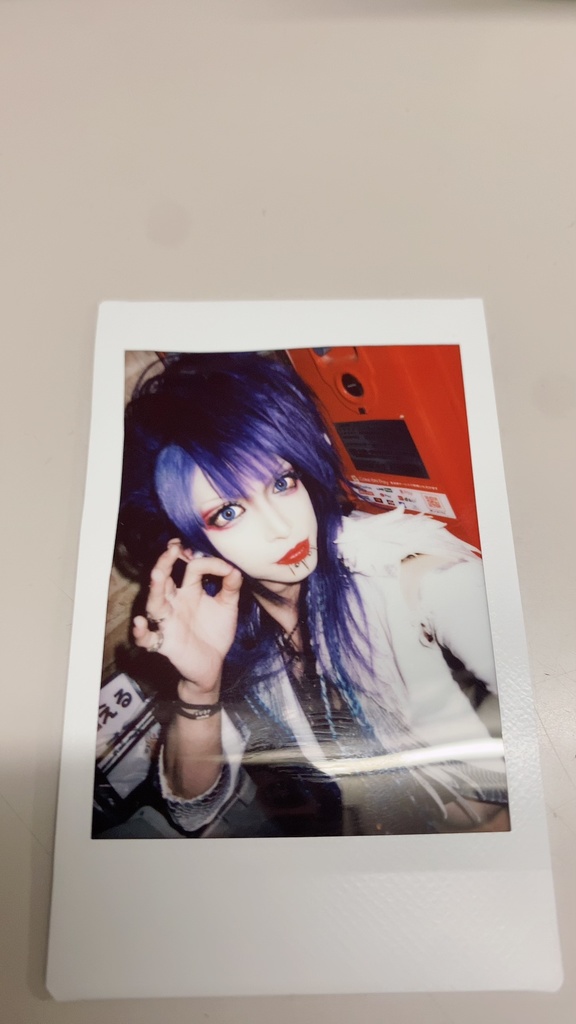 11/17閉鎖病棟サポートの時のライブチェキ