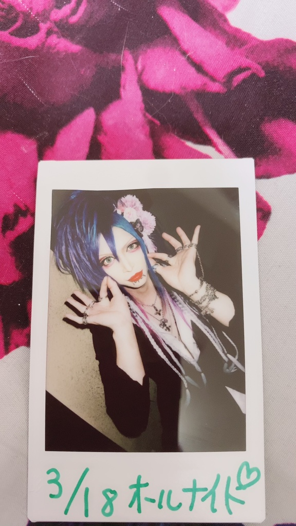 3/18オールナイトライブチェキ　葬列ニ雨