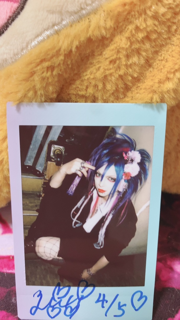 4/5ライブチェキ　葬列ニ雨☔️