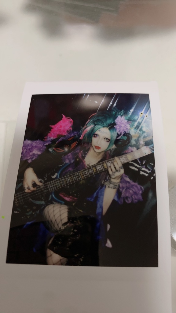 MV撮影時チェキ