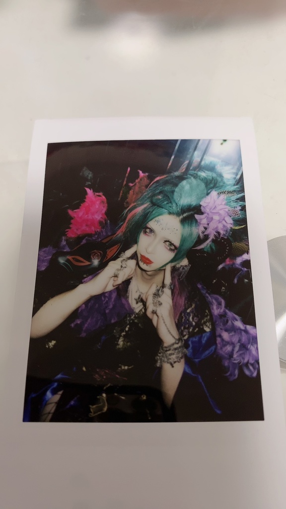 MV撮影時チェキ