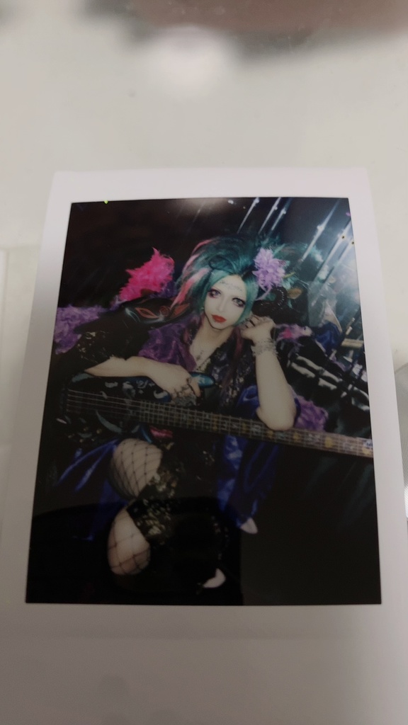 MV撮影時チェキ