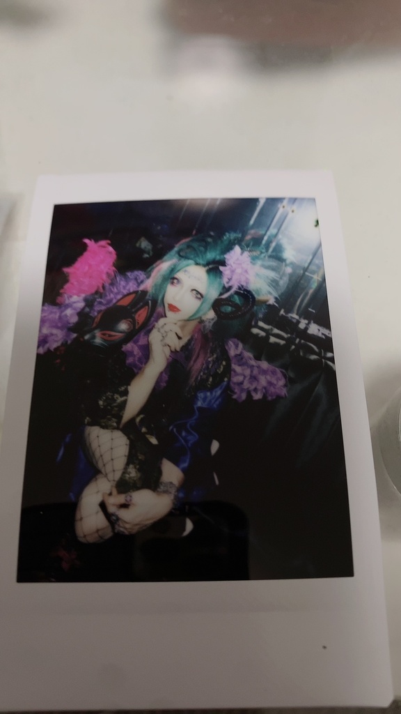 MV撮影時チェキ