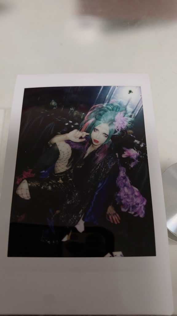 MV撮影時チェキ