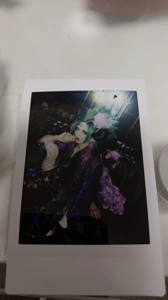 MV撮影時チェキ