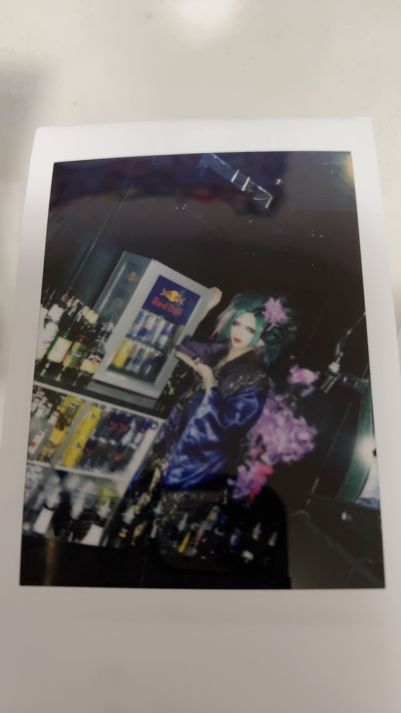 MV撮影時チェキ