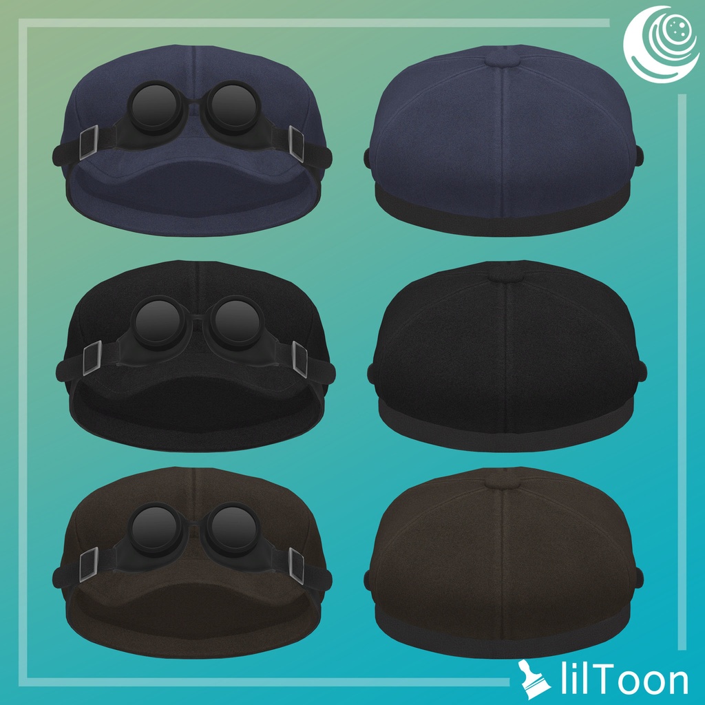【chalo専用】パン帽子(newsboy cap)