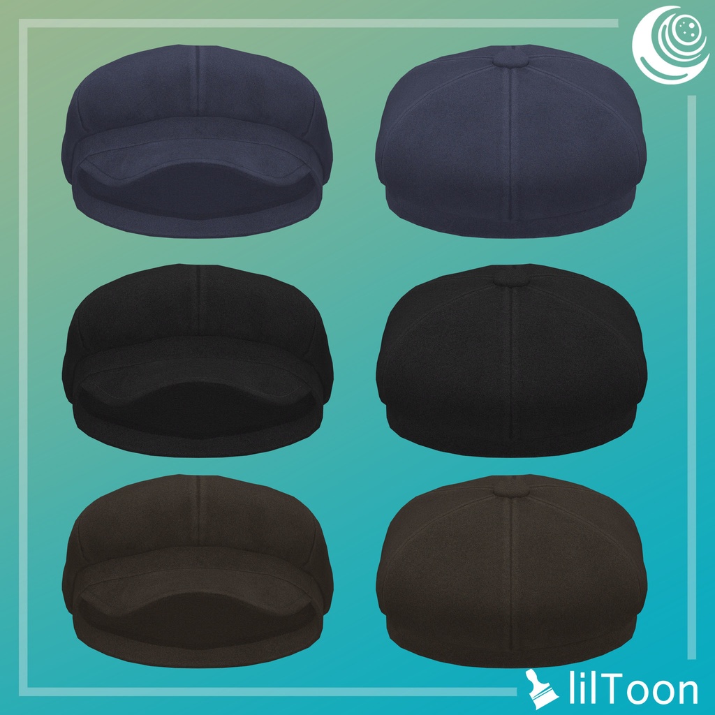 【chalo専用】パン帽子(newsboy cap)