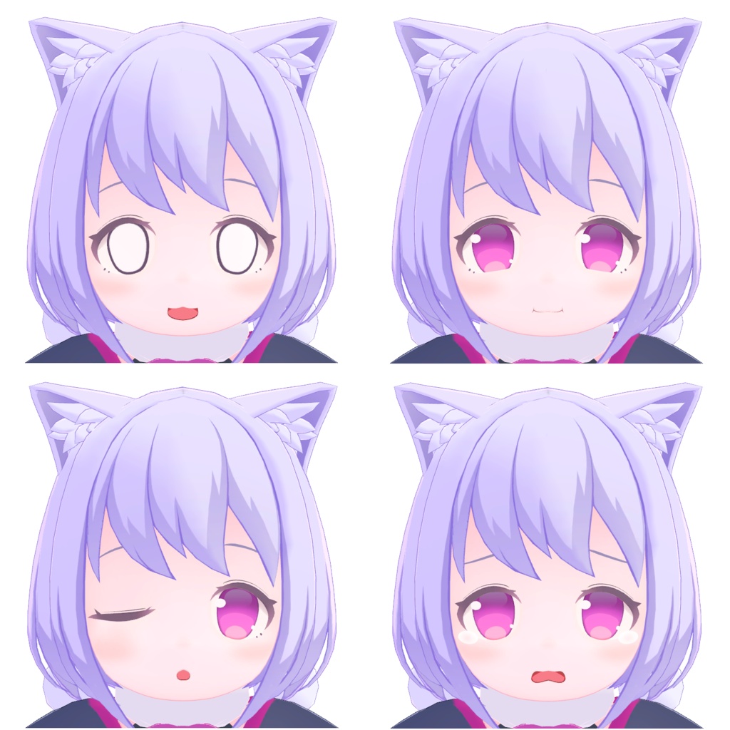 オリジナル3Dモデル「ぎんかちゃん」