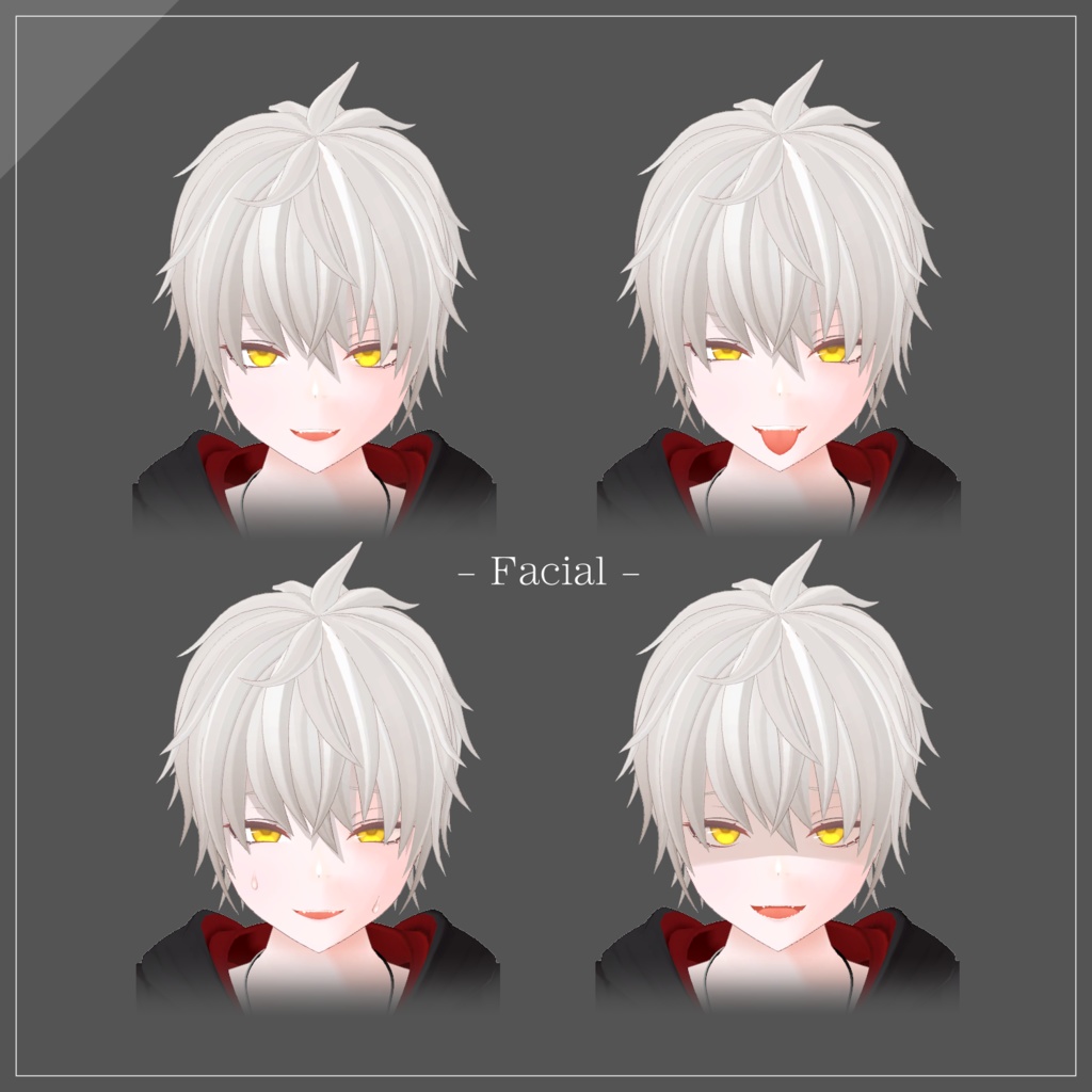 オリジナル3Dモデル「ハイネ」