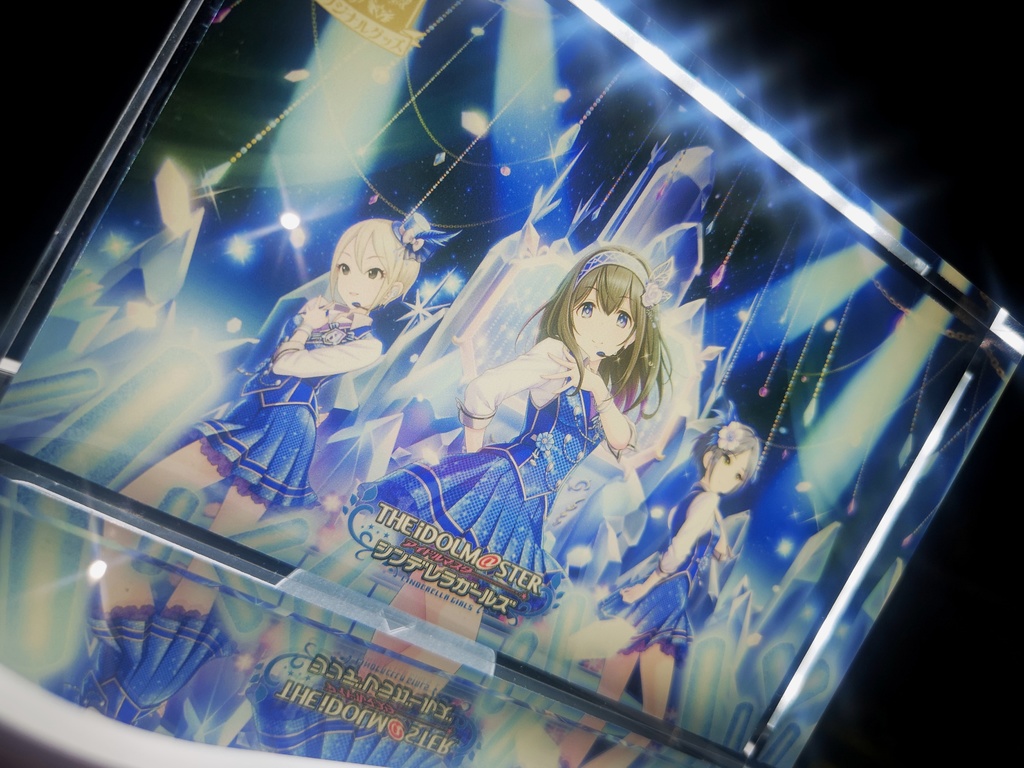 文香×周子×奏「ライブ風」アクリルブロック