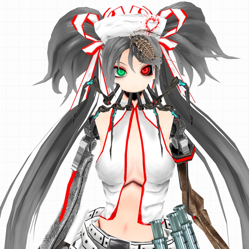 シーエ半肉型ナースコス VRC向けフルトラ対応アバター ver03