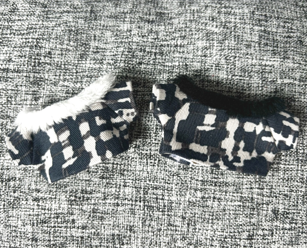 ファー付きジャケット