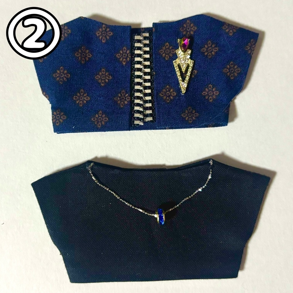 柄ジャケット&Tシャツセット