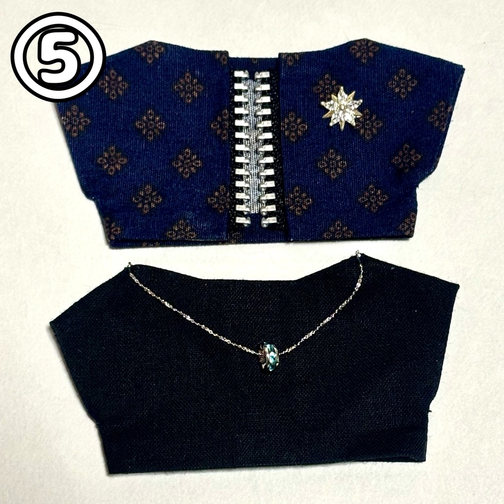 柄ジャケット&Tシャツセット