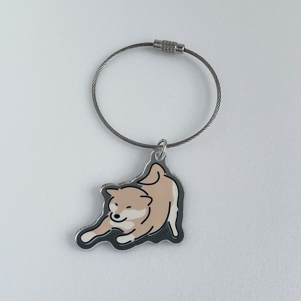 ミラーアクリルキーホルダー