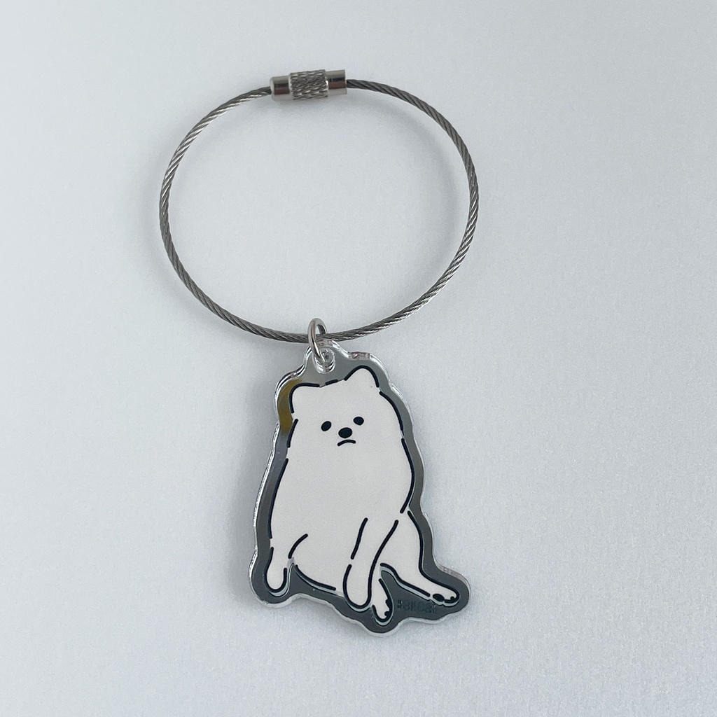 ミラーアクリルキーホルダー