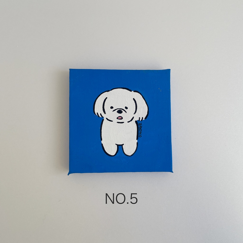 ミニ原画「いいたげ」