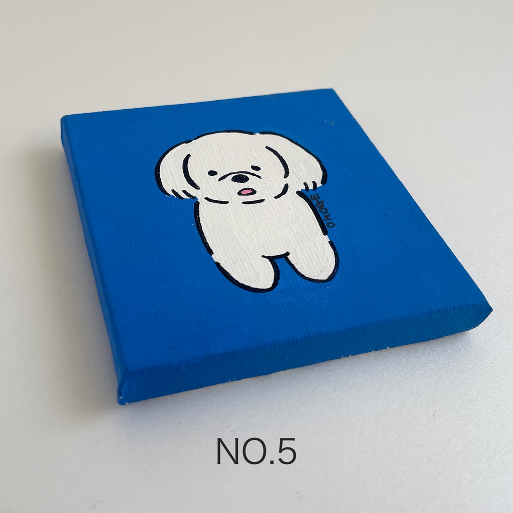 ミニ原画「いいたげ」