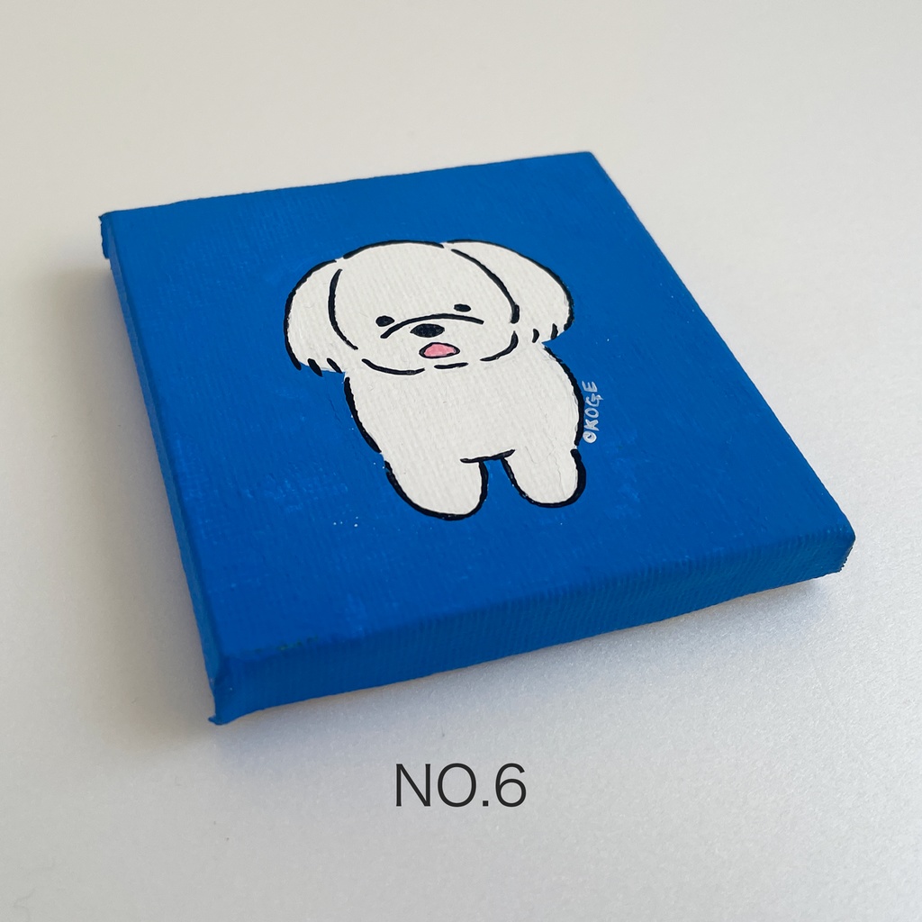 ミニ原画「いいたげ」