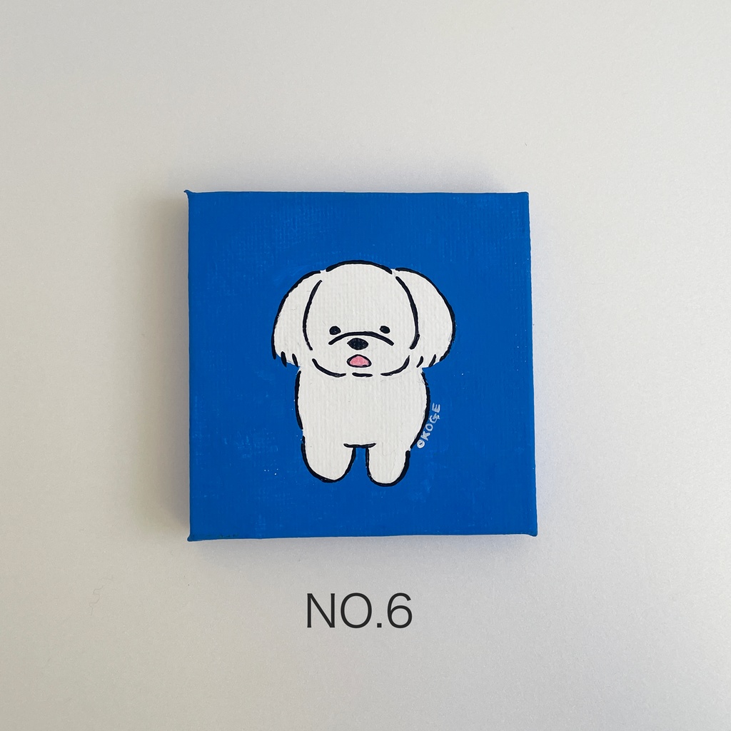 ミニ原画「いいたげ」