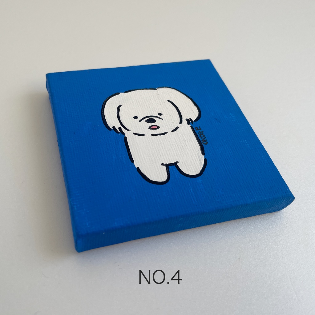 ミニ原画「いいたげ」