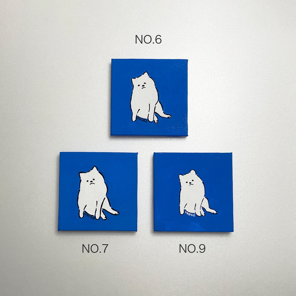 ミニ原画「あのこ」