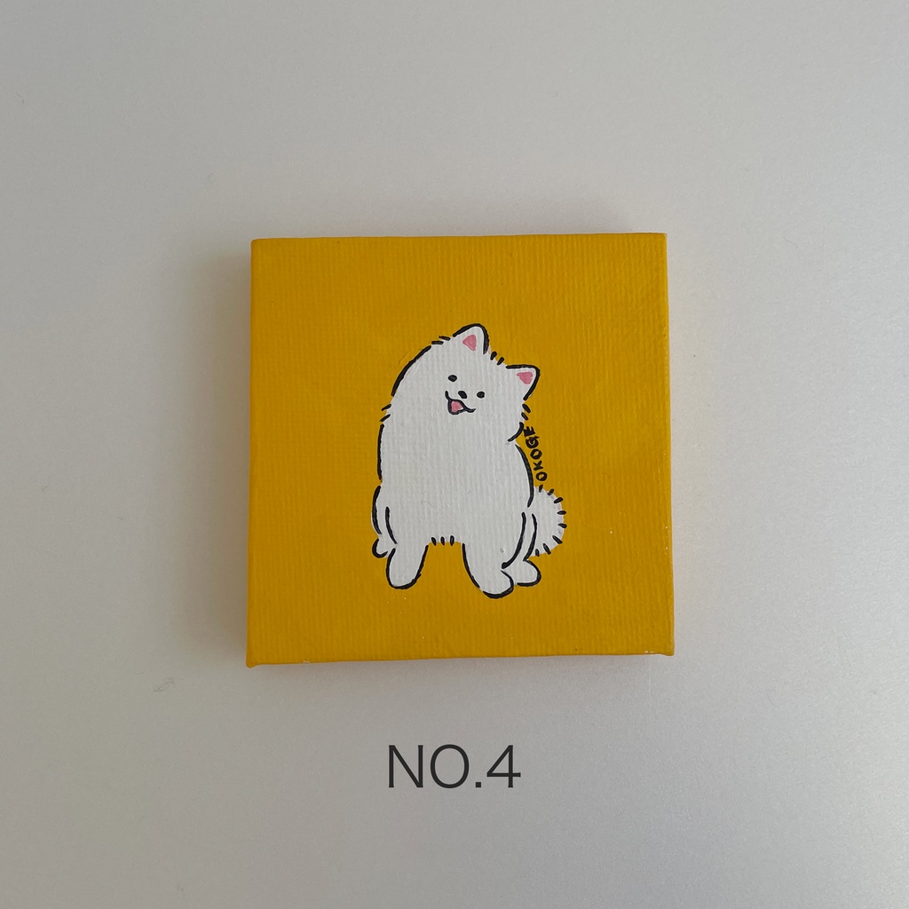 ミニ原画「なあに?」